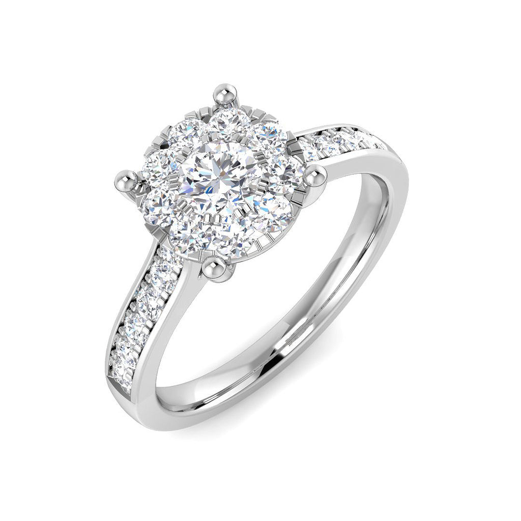 SL8405 — Ring - 9k White Gold
