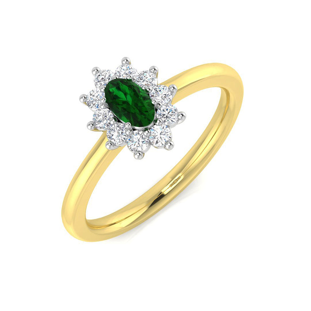 SL8424 — Ring - 9k Yellow Gold
