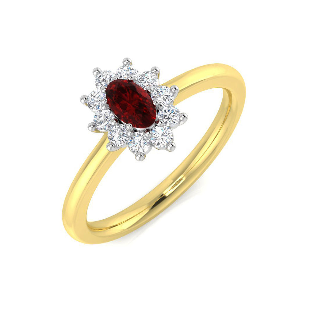 SL8424 — Ring - 18k Two Tone