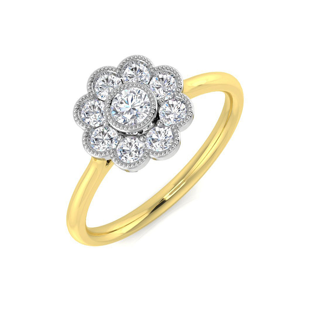 SL8483 — Ring - 9k Yellow Gold