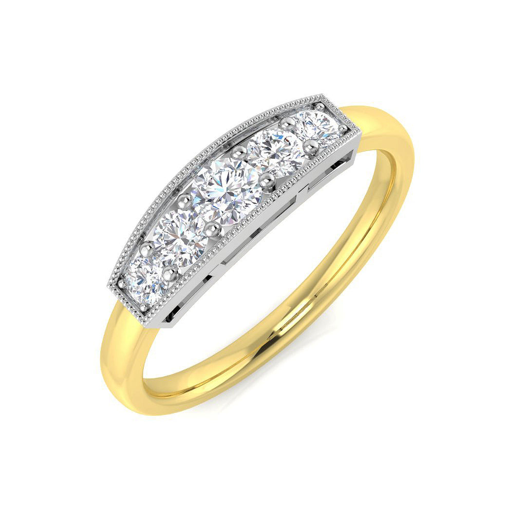 SL8493 — Ring - 9k Yellow Gold