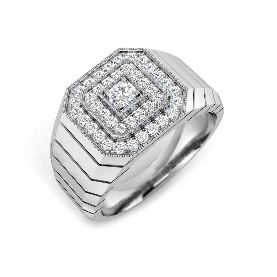 SL8507 — Ring - 9k White Gold