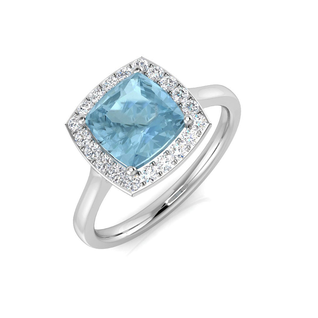 SL8609 — Ring - 9k White Gold