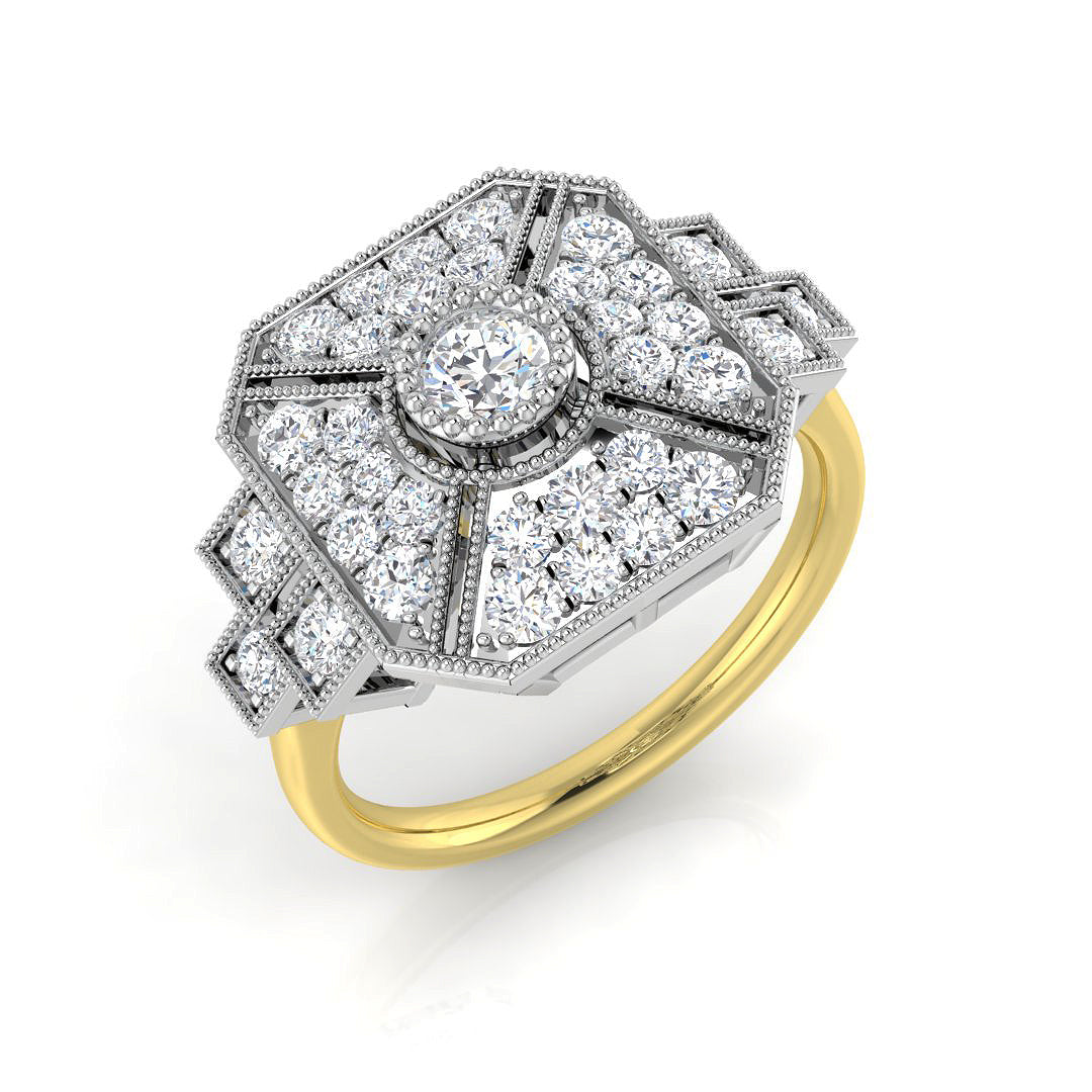 SL8691 — Ring - 9k Yellow Gold