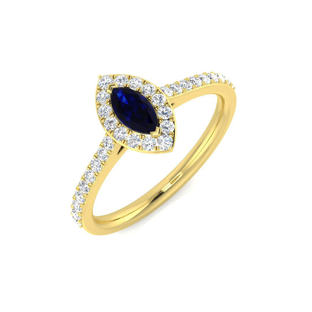 SL8782 — Ring - 9k Yellow Gold
