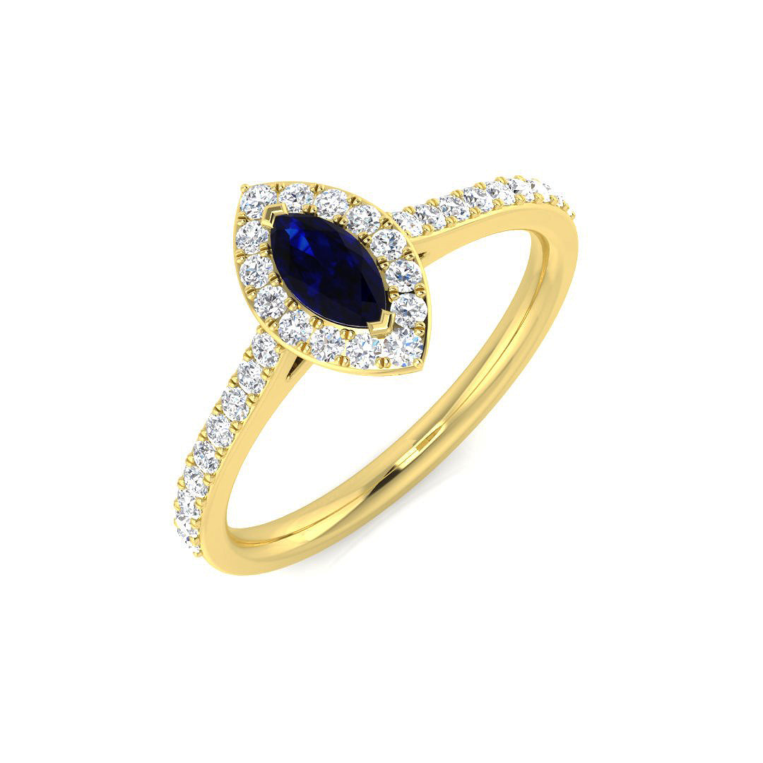 SL8782 — Ring - 9k Yellow Gold