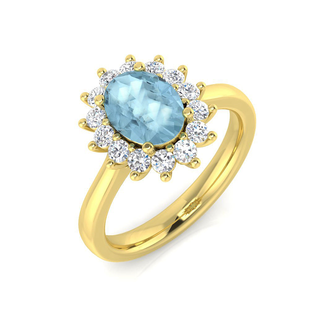 SL8826 — Ring - 9k Yellow Gold