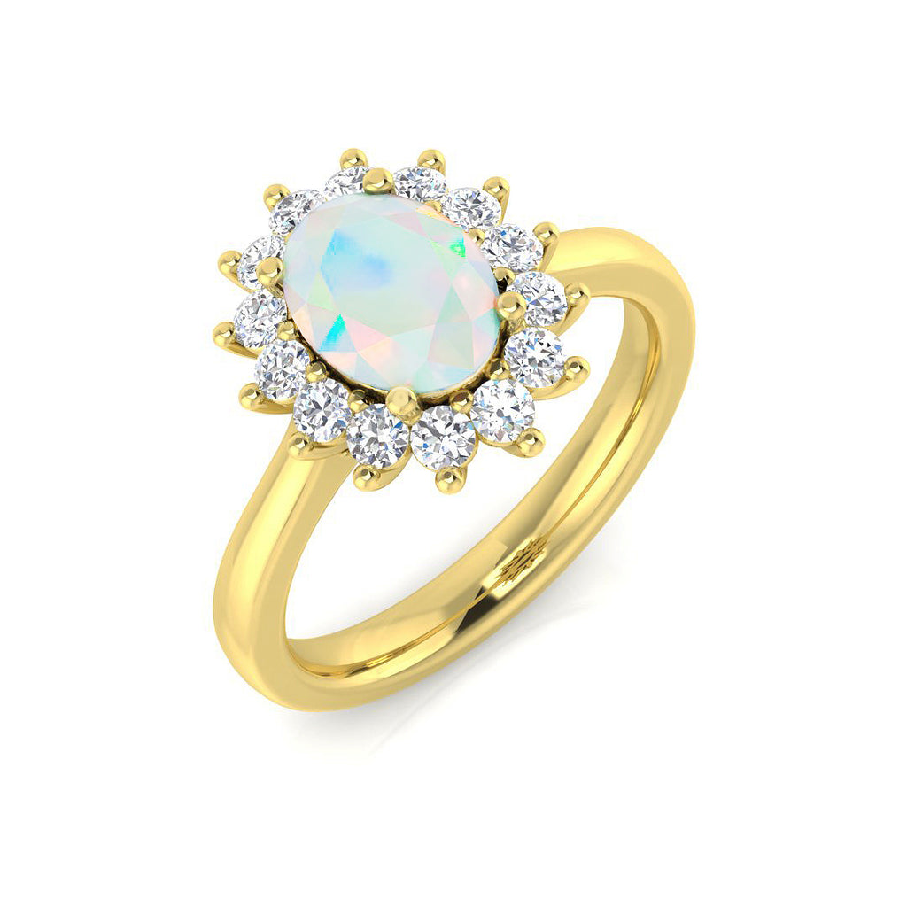 SL8826 — Ring - 9 KT Yellow Gold