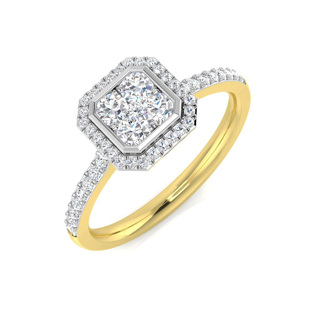 SL8962 — Ring - 9k Yellow Gold