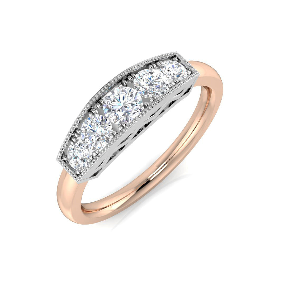 SL9001 — Ring - 9k Rose Gold
