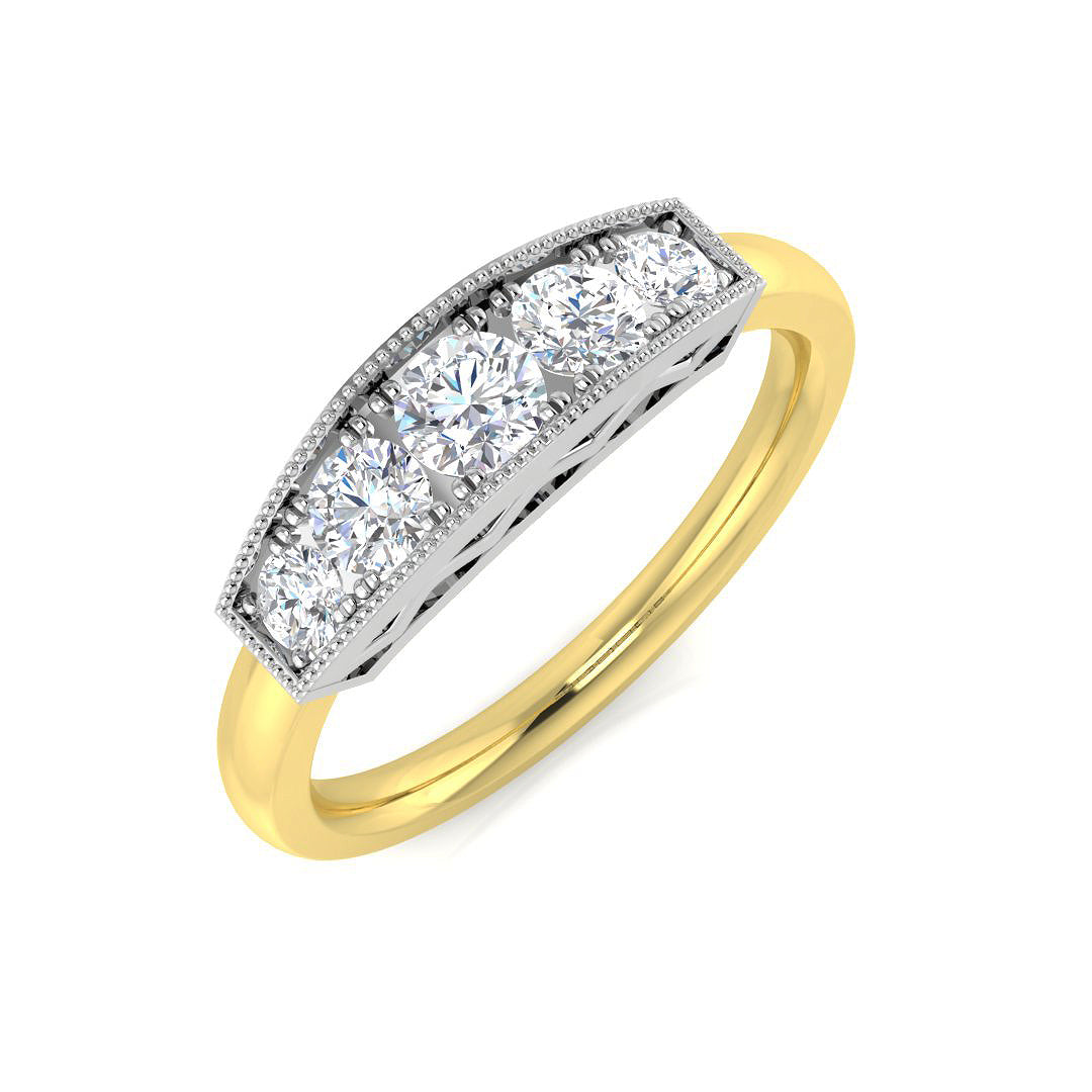 SL9001 — Ring - 9k Yellow Gold