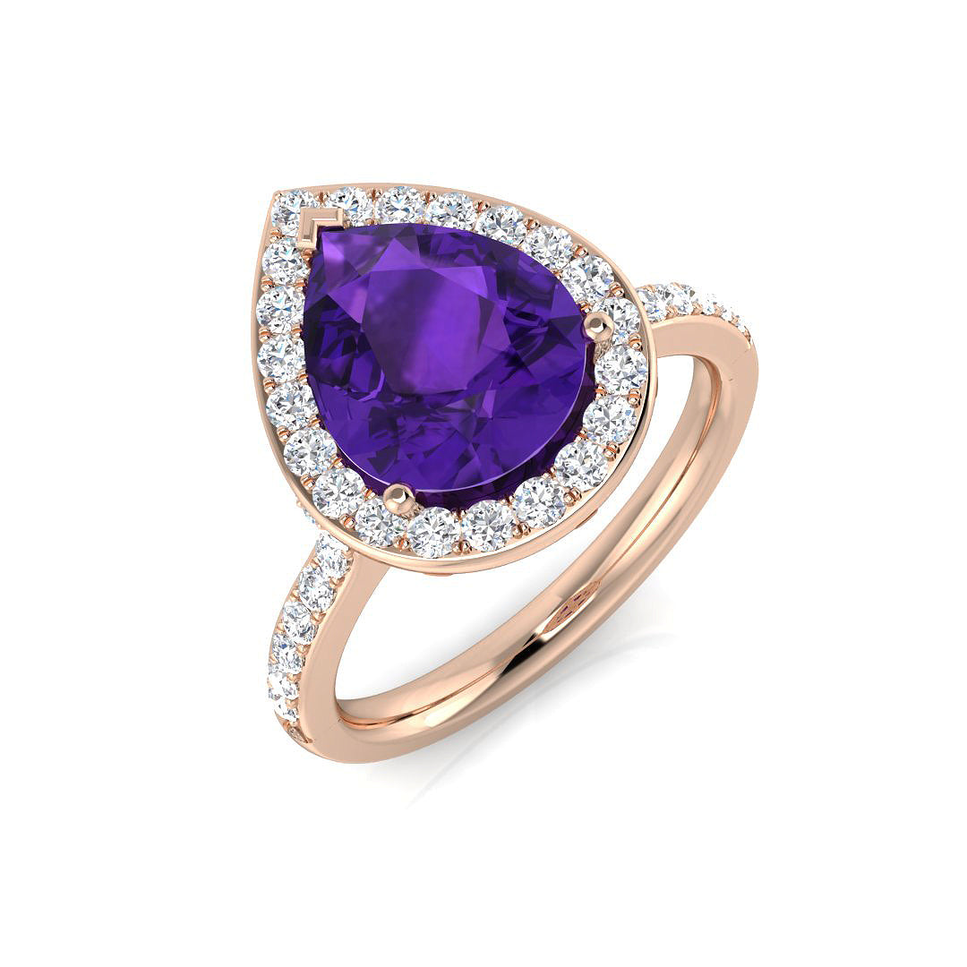 SL9107 — Ring - 9k Rose Gold