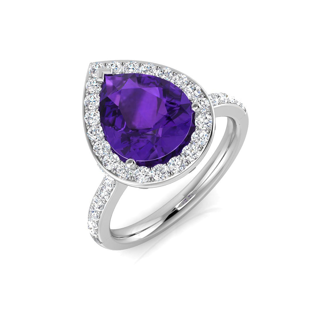 SL9107 — Ring - 9k White Gold