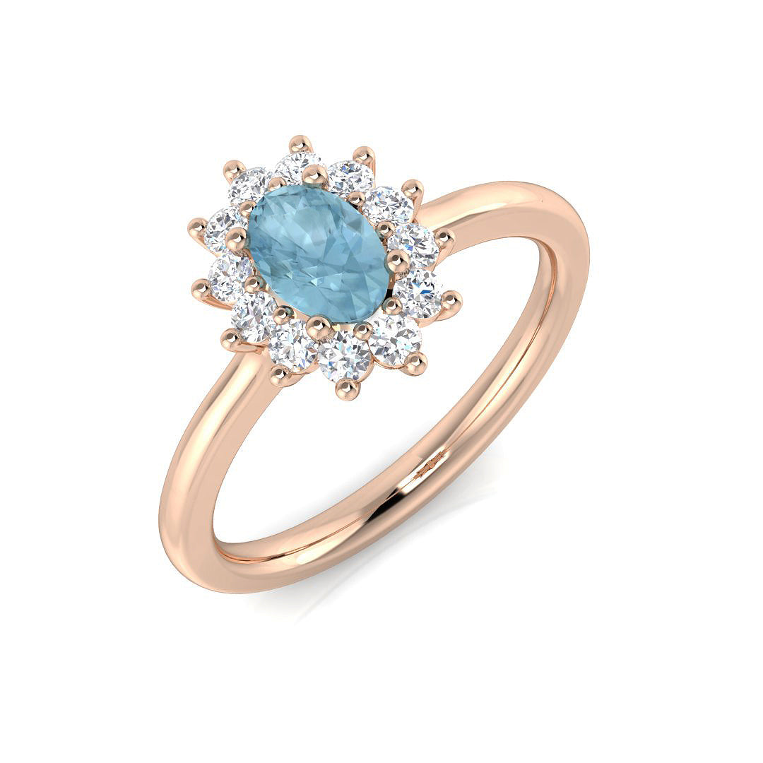 SL9127 — Ring - 9k Rose Gold