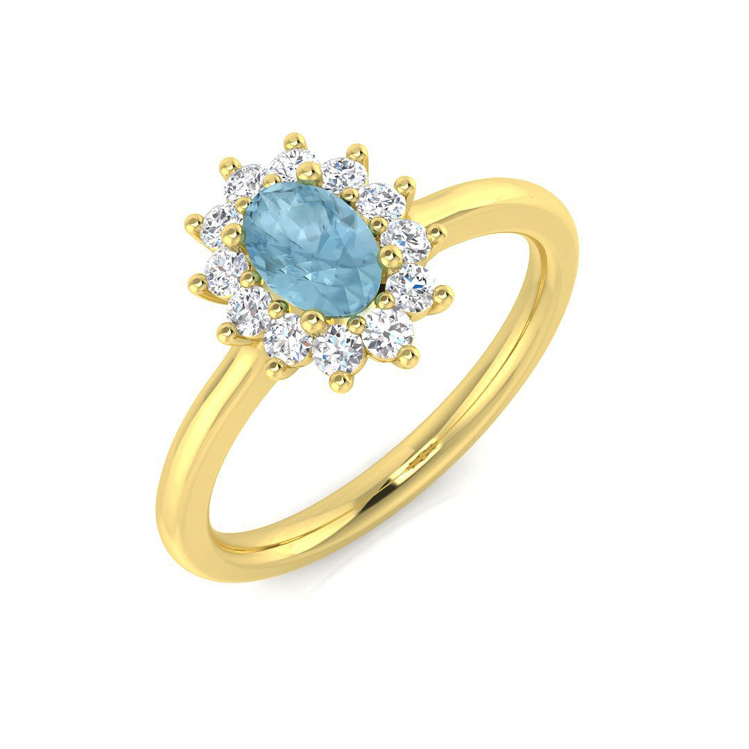 SL9127 — Ring - 9k Yellow Gold