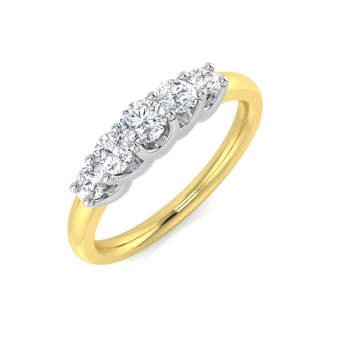 SL9221 — Ring - 18k Two Tone