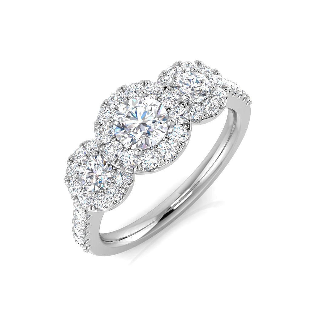 SL9547 — Ring - 9k White Gold