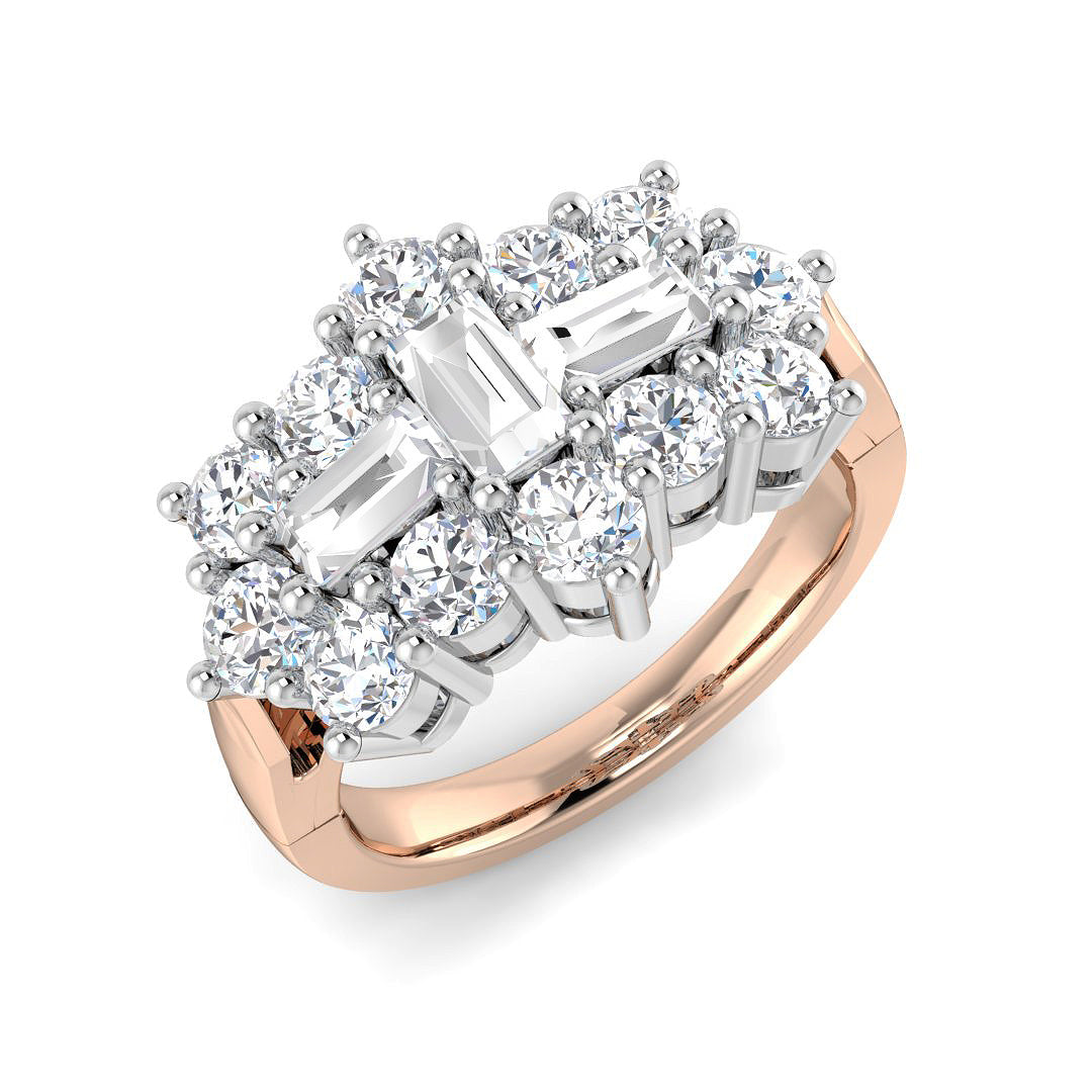 DRHQ1019 — Ring - 9k Rose Gold