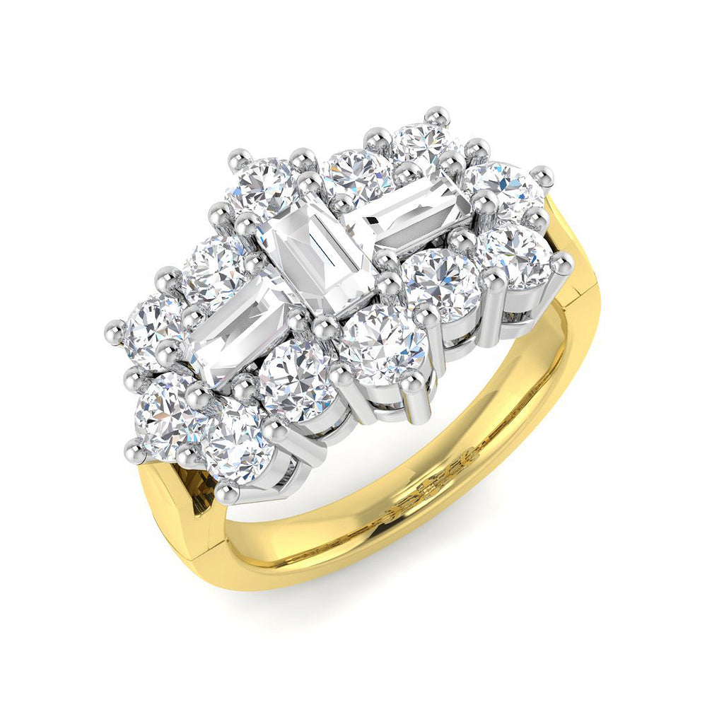 DRHQ1019 — Ring - 9k Yellow Gold