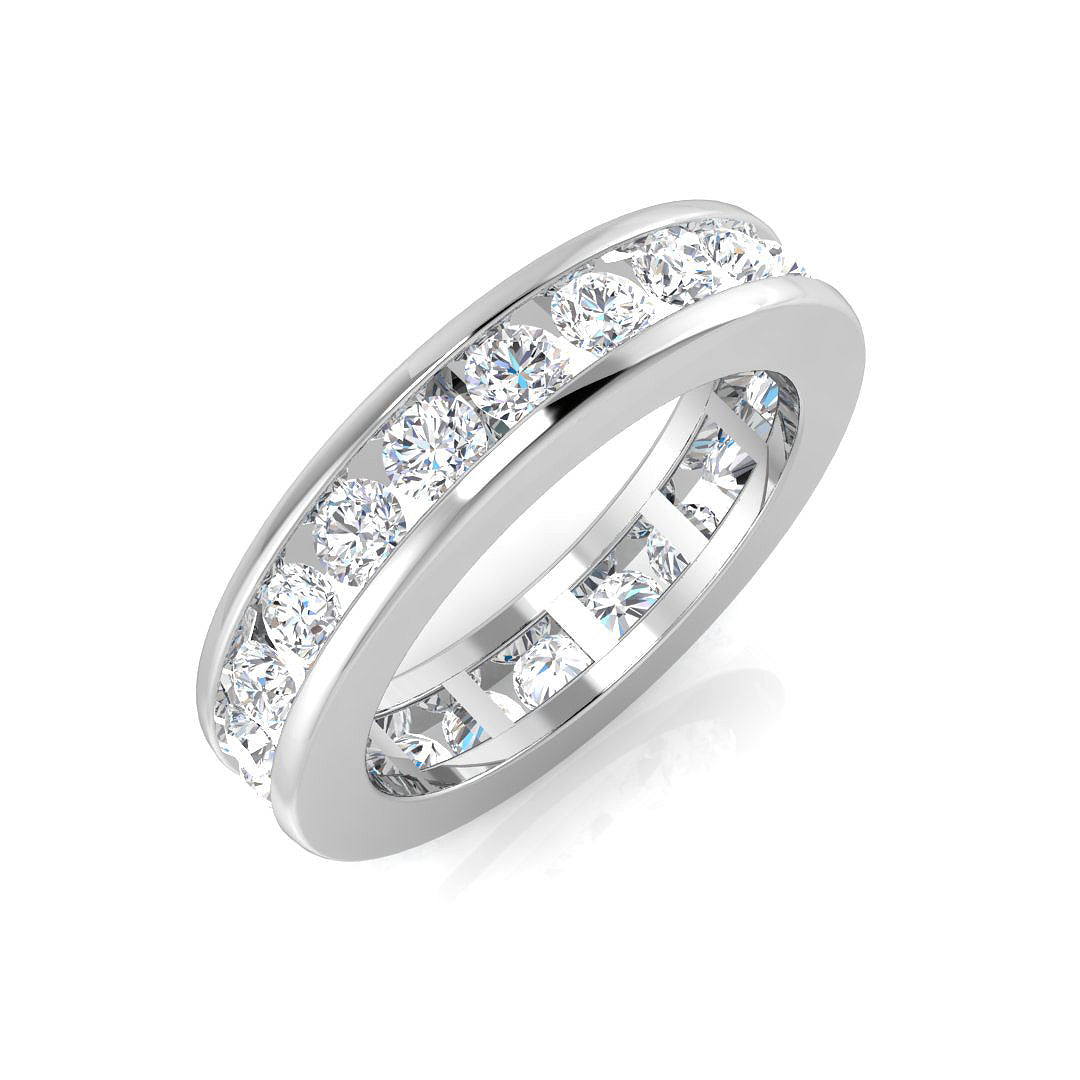 SL4304 — Ring - 9k White Gold