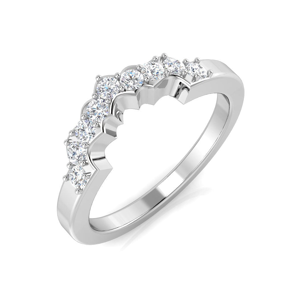 SL5111 — Ring - 9k White Gold