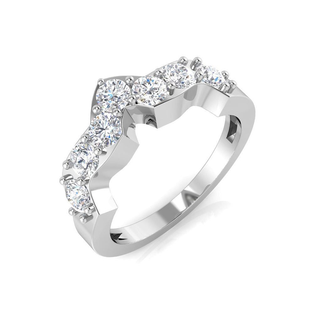 SL6009 — Ring - 9k White Gold
