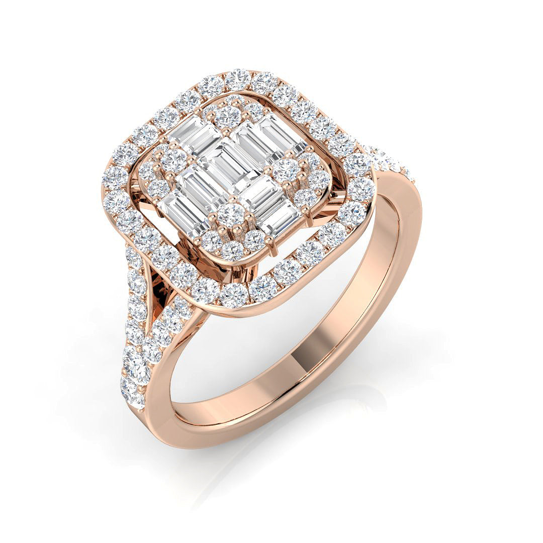 SL7216 — Ring - 9k Rose Gold
