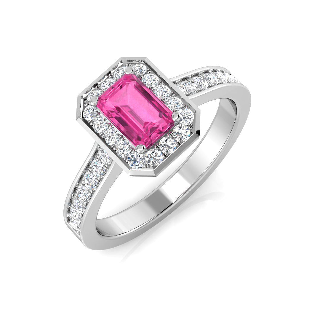 SL7302 — Ring - 9k White Gold