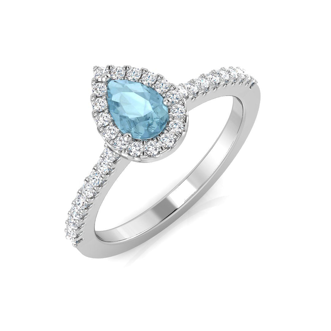 SL7304 — Ring - 9k White Gold