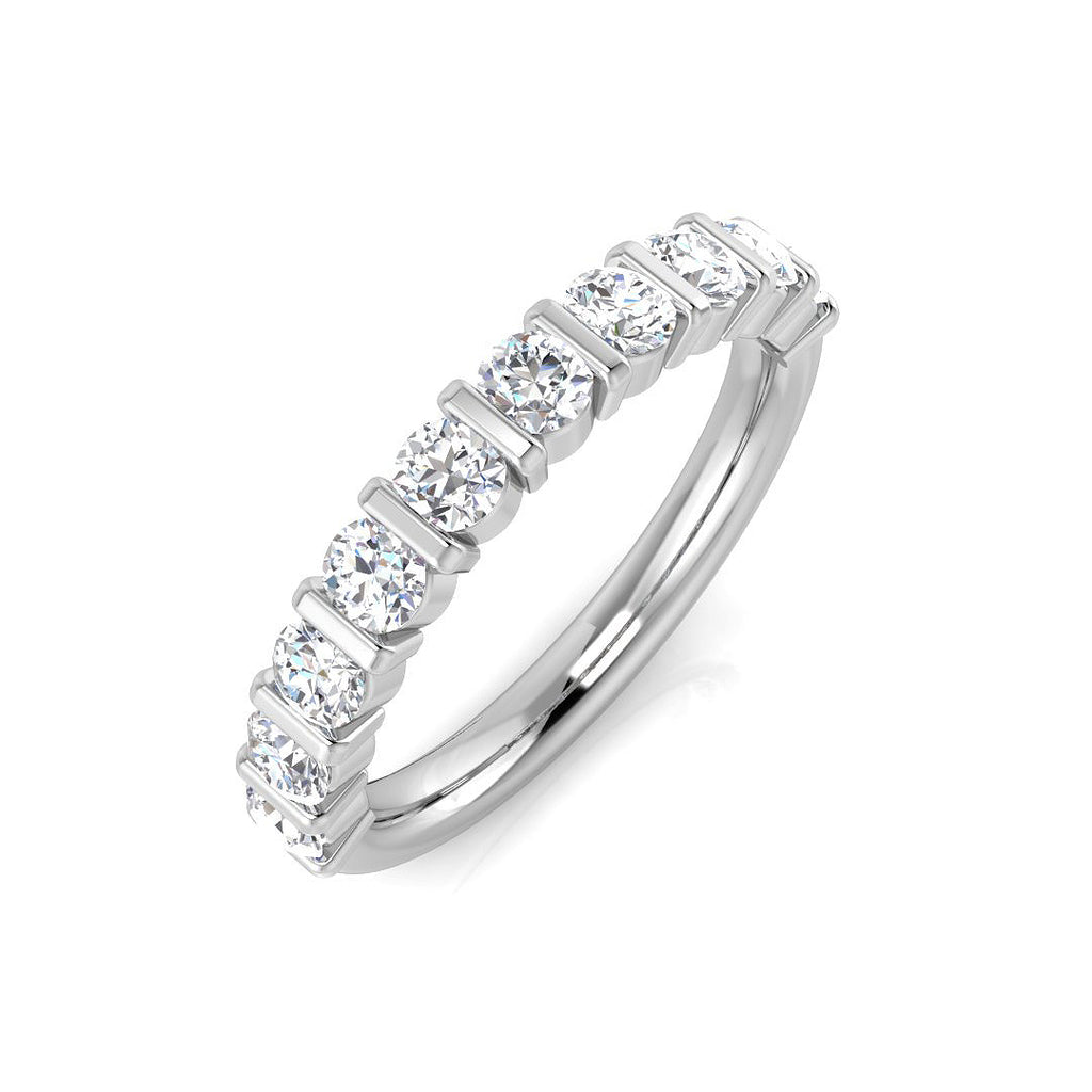 SL7343 — Ring - 9k White Gold