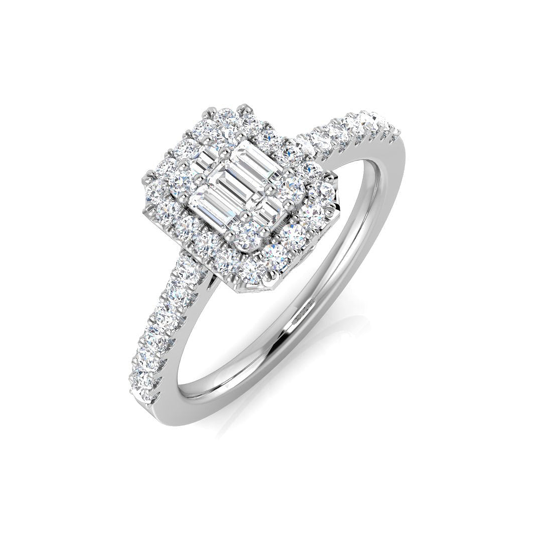 SL7375 — Ring - 9k White Gold