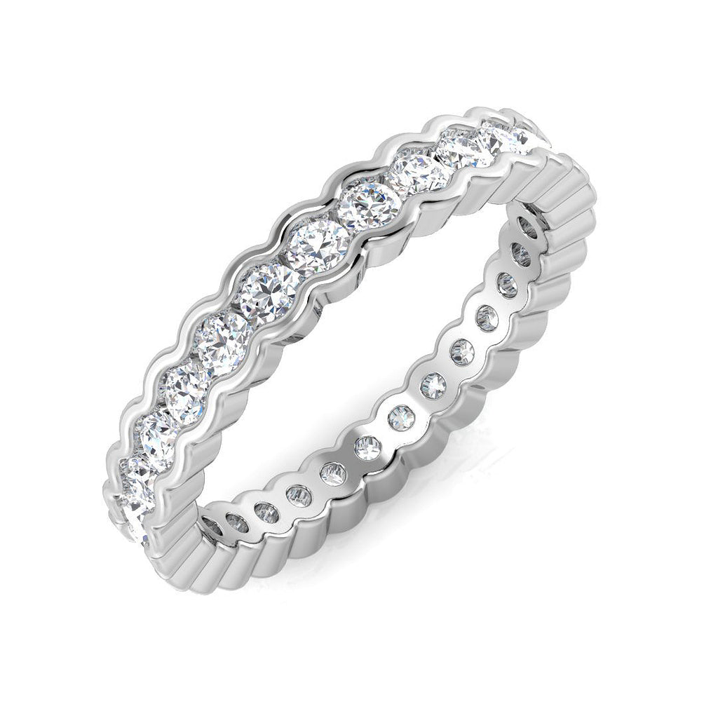 SL7389 — Ring - 9k White Gold