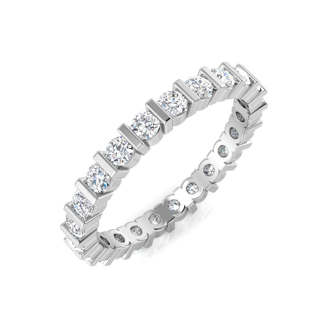SL7402 — Ring - 9k White Gold