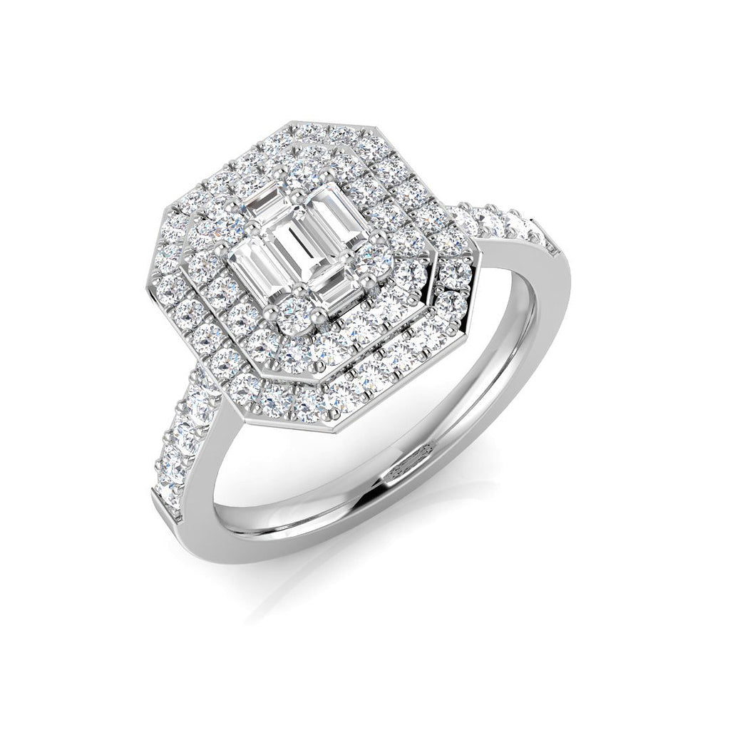 SL7415 — Ring - 9k White Gold