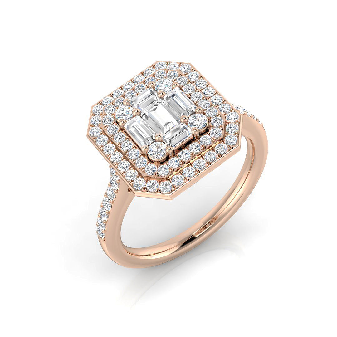 SL7418 — Ring - 9k Rose Gold