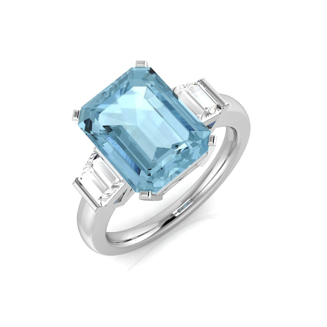 SL7473 — Ring - 9k White Gold