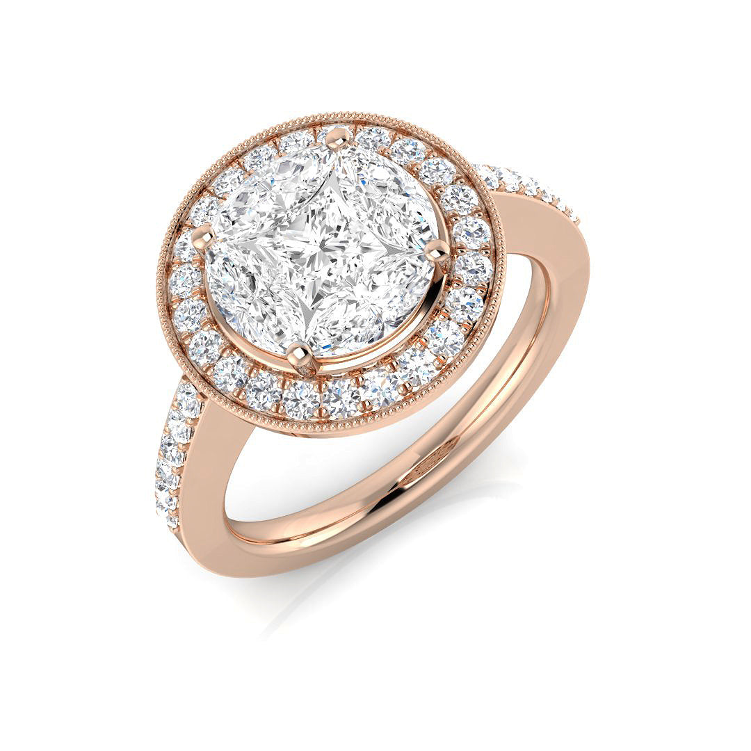 SL7611 — Ring - 9k Rose Gold