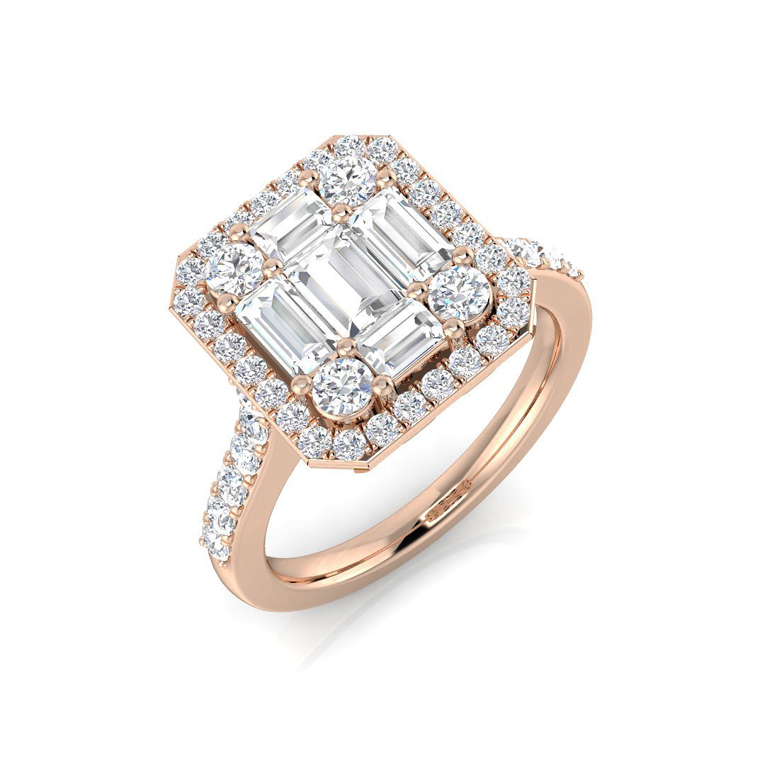 SL7726 — Ring - 9k Rose Gold