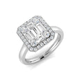 SL7727 — Ring - 9k White Gold