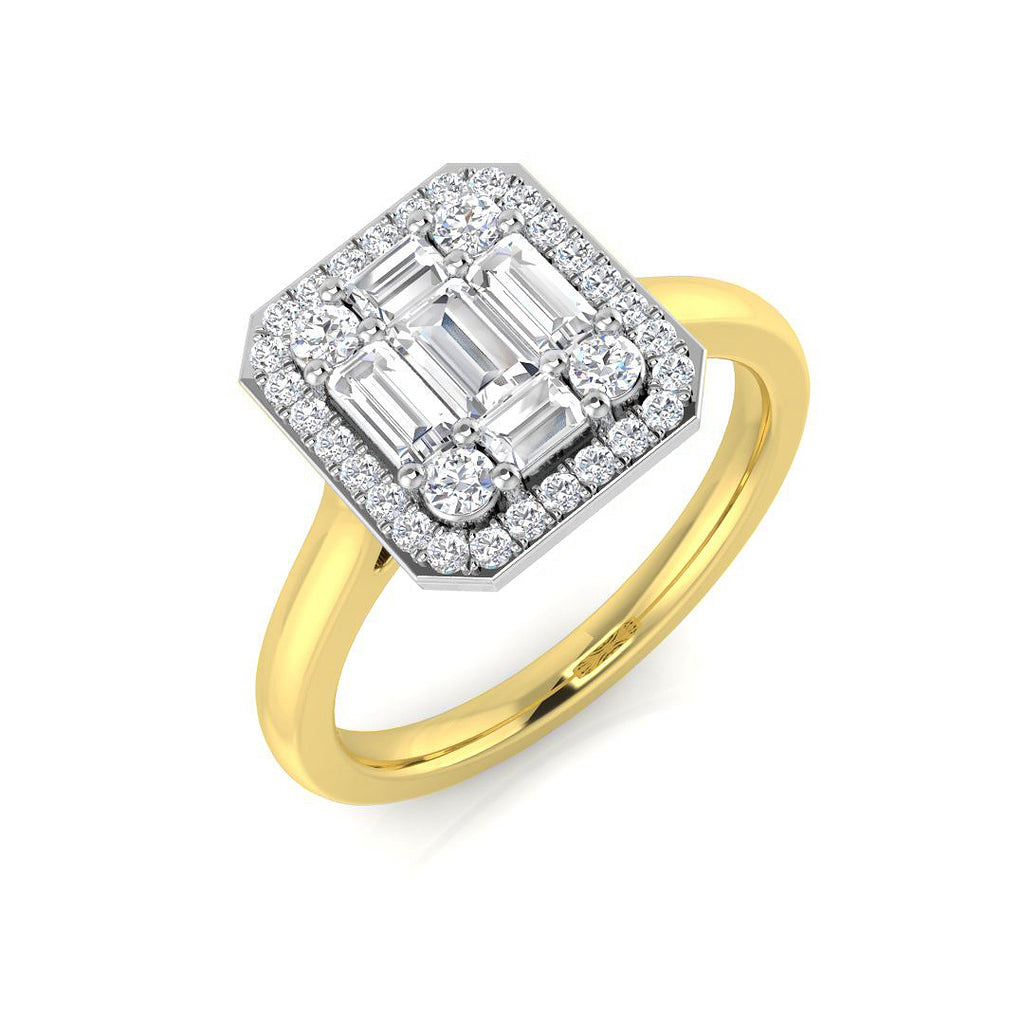 SL7728 — Ring - 9k Yellow Gold