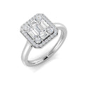 SL7728 — Ring - 9k White Gold