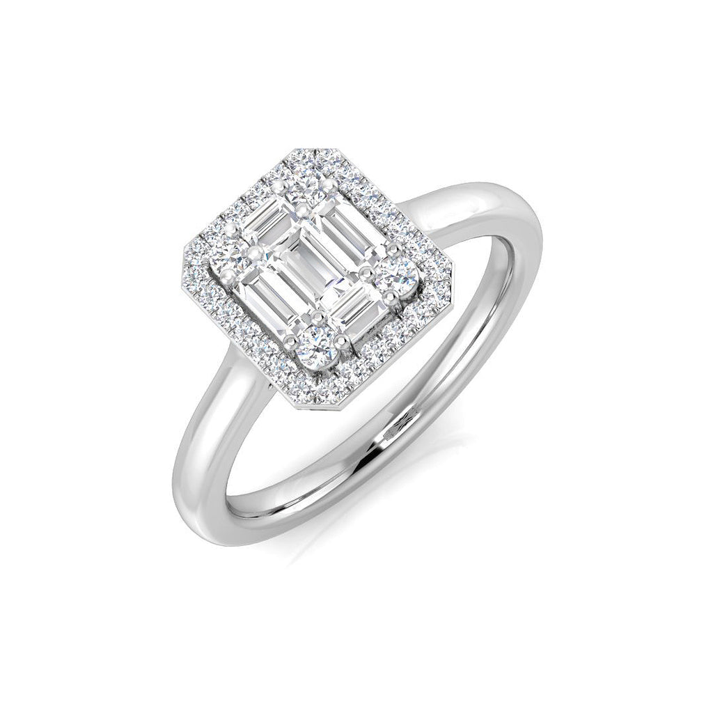 SL7729 — Ring - 9k White Gold