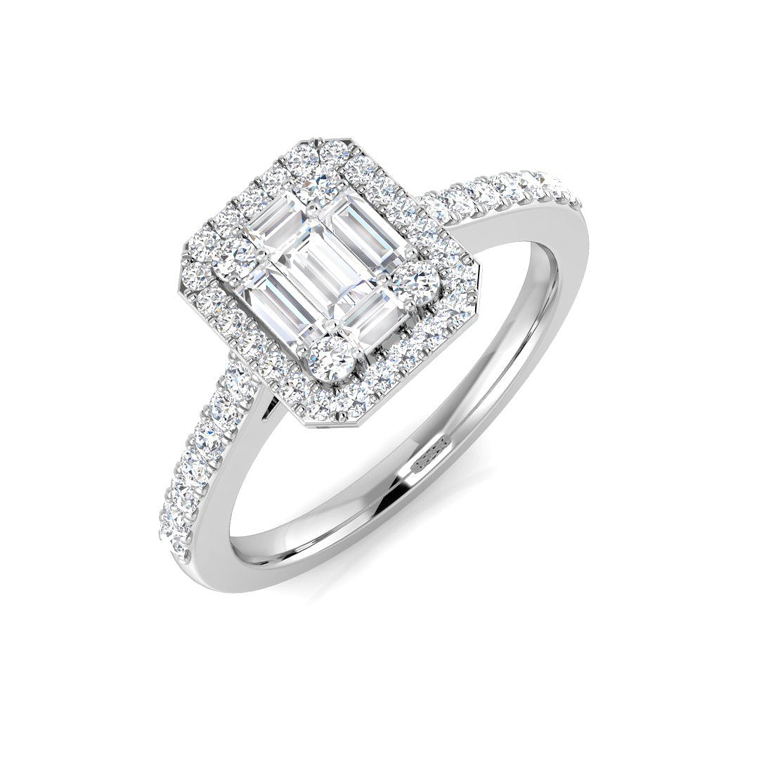 SL7730 — Ring - 9k White Gold