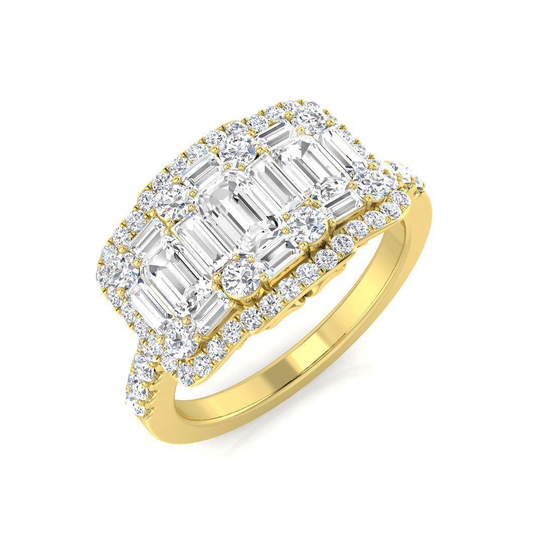 SL7745 — Ring - 9k Yellow Gold
