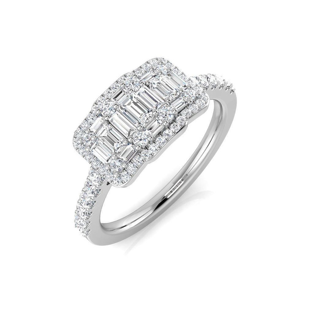 SL7866 — Ring - 9k White Gold
