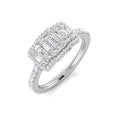 SL7866 — Ring - 9k White Gold