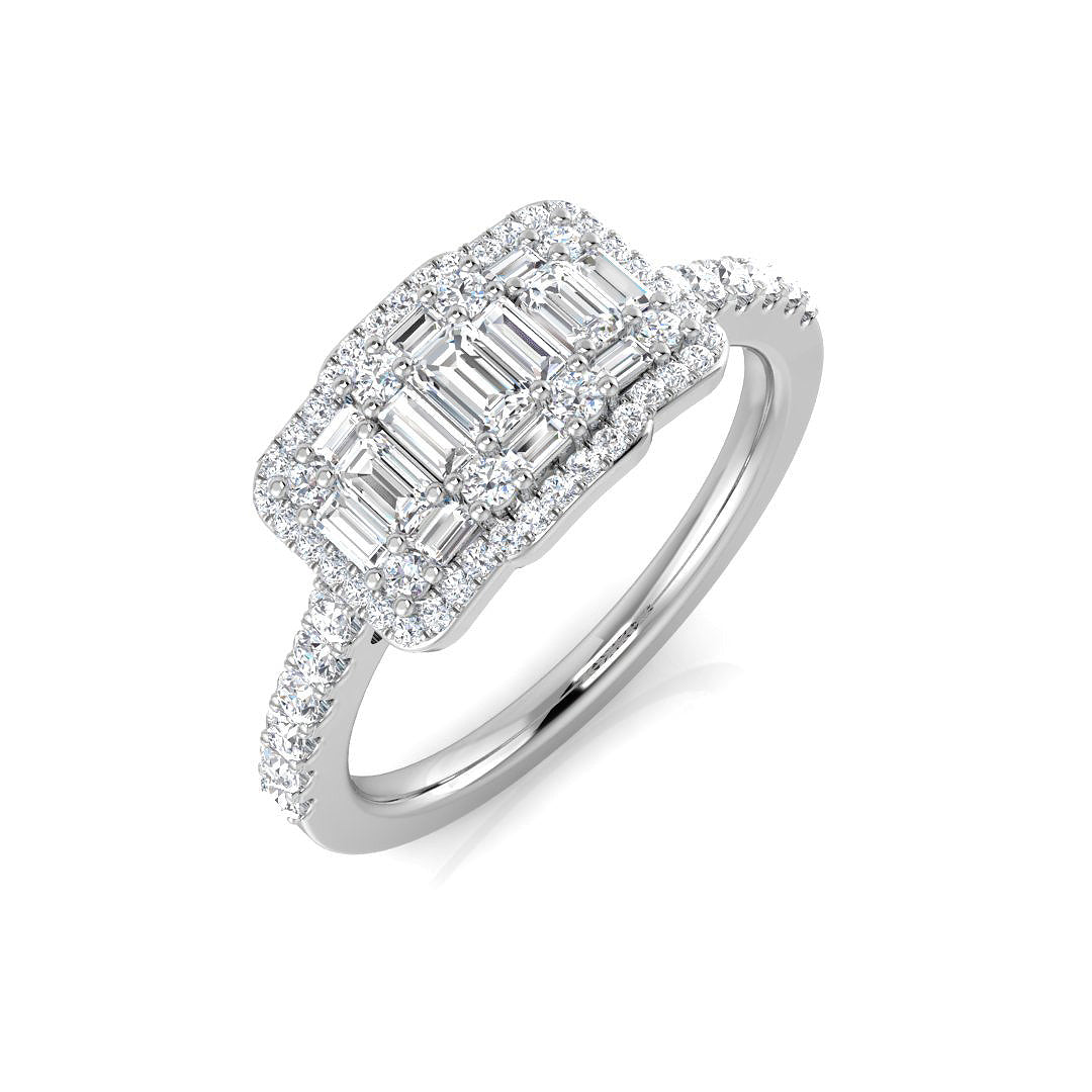 SL7866 — Ring - 9k White Gold