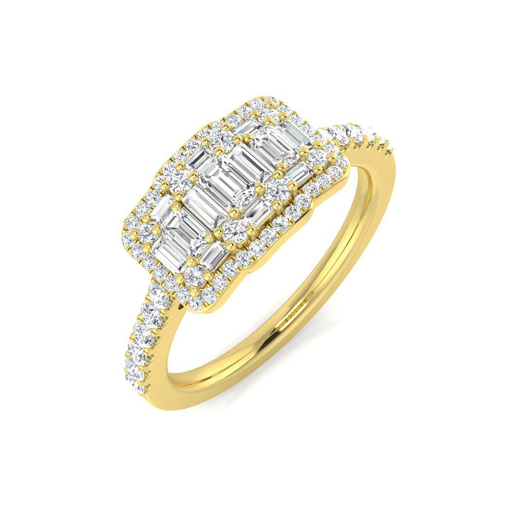 SL7866 — Ring - 9k Yellow Gold