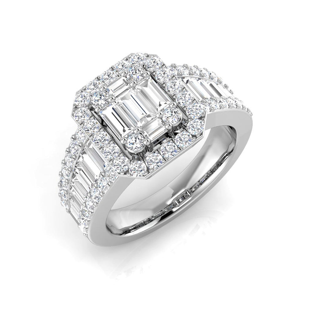 SL7893 — Ring - 9k White Gold