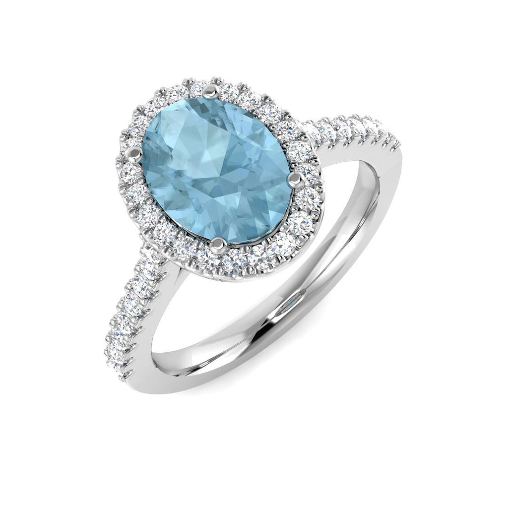 SL7978 — Ring - 9k White Gold